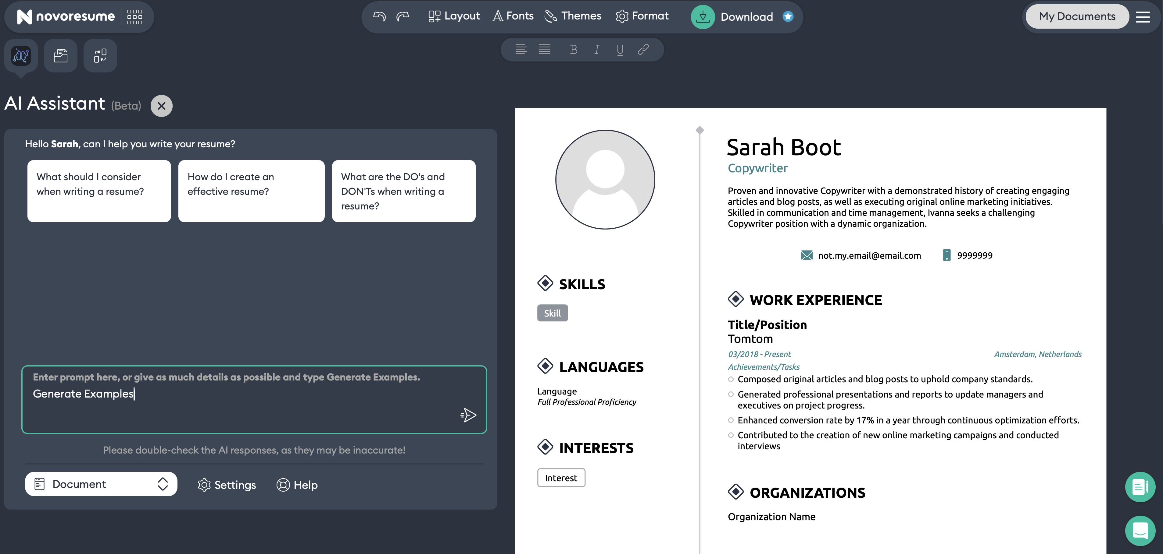 7 Best AI Resume Builders AI Made 7 Resumes For